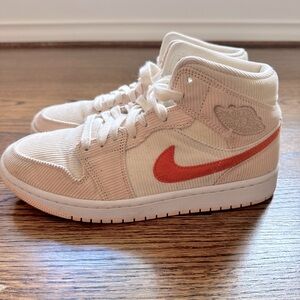Jordan air 1 mid “corduroy” sneakers